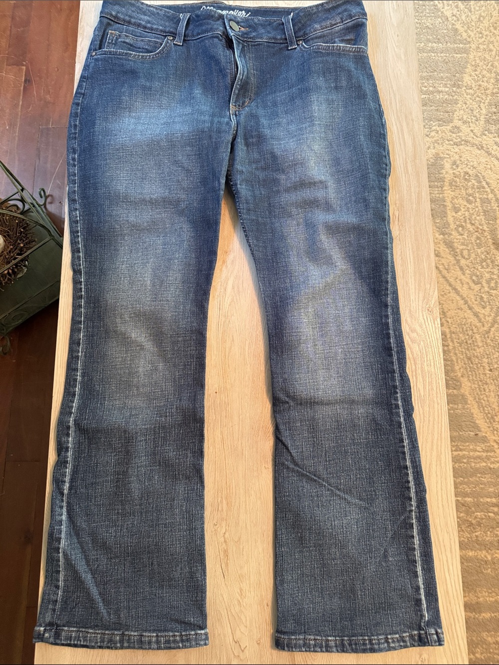 Wrangler Women's Blue Boot-Cut/ Flare Jeans